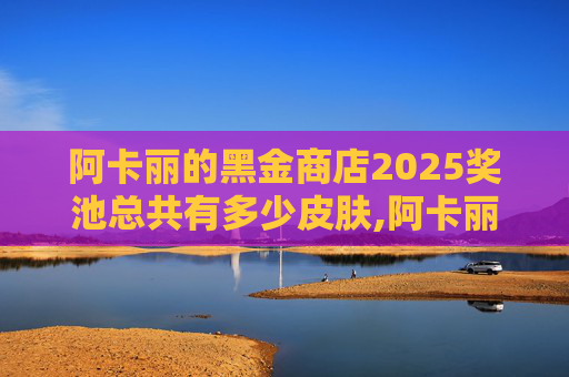 阿卡丽的黑金商店2025奖池总共有多少皮肤,阿卡丽的黑金商店2021，揭秘黑市交易的神秘面纱