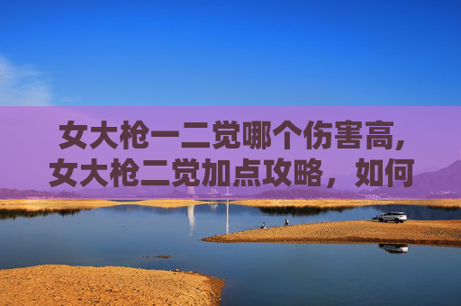女大枪一二觉哪个伤害高,女大枪二觉加点攻略，如何最大化你的输出潜力