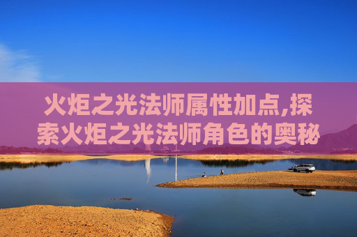 火炬之光法师属性加点,探索火炬之光法师角色的奥秘