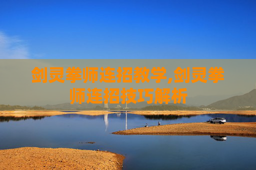 剑灵拳师连招教学,剑灵拳师连招技巧解析