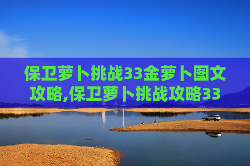 保卫萝卜挑战33金萝卜图文攻略,保卫萝卜挑战攻略33金萝卜