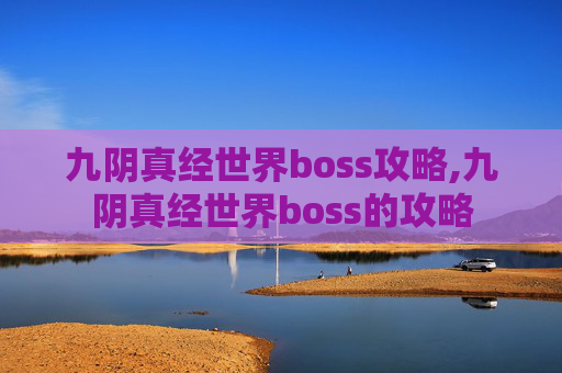 九阴真经世界boss攻略,九阴真经世界boss的攻略