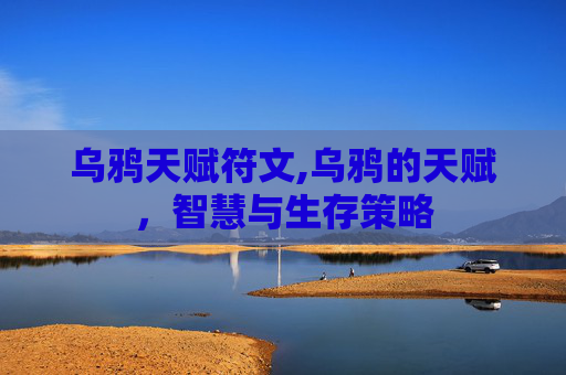 乌鸦天赋符文,乌鸦的天赋,智慧与生存策略
