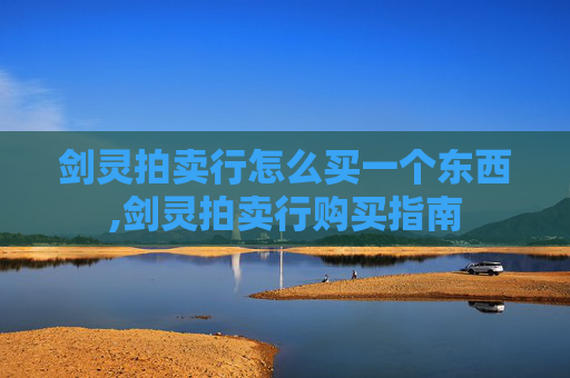 剑灵拍卖行怎么买一个东西,剑灵拍卖行购买指南