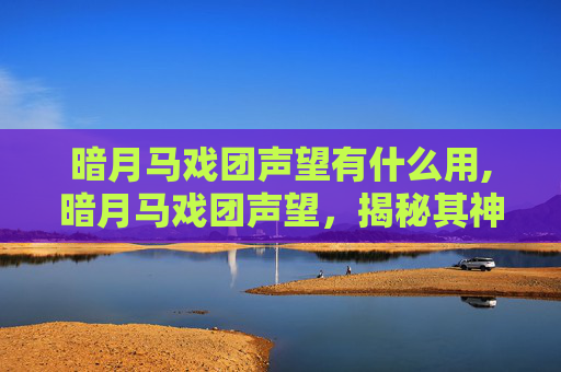 暗月马戏团声望有什么用,暗月马戏团声望，揭秘其神秘与魅力