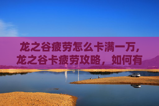 龙之谷疲劳怎么卡满一万,龙之谷卡疲劳攻略，如何有效管理你的游戏时间
