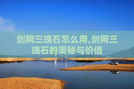 剑网三瑰石怎么用,剑网三瑰石的奥秘与价值