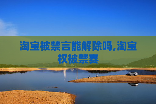 淘宝被禁言能解除吗,淘宝权被禁赛