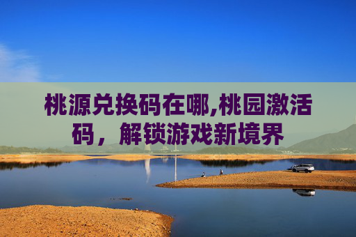 桃源兑换码在哪,桃园激活码，解锁游戏新境界