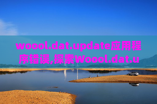 woool.dat.update应用程序错误,探索Woool.dat.update，一个不可忽视的数据更新工具