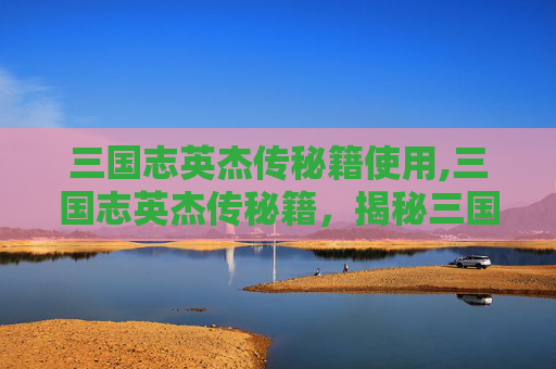 三国志英杰传秘籍使用,三国志英杰传秘籍，揭秘三国时代的历史智慧与策略